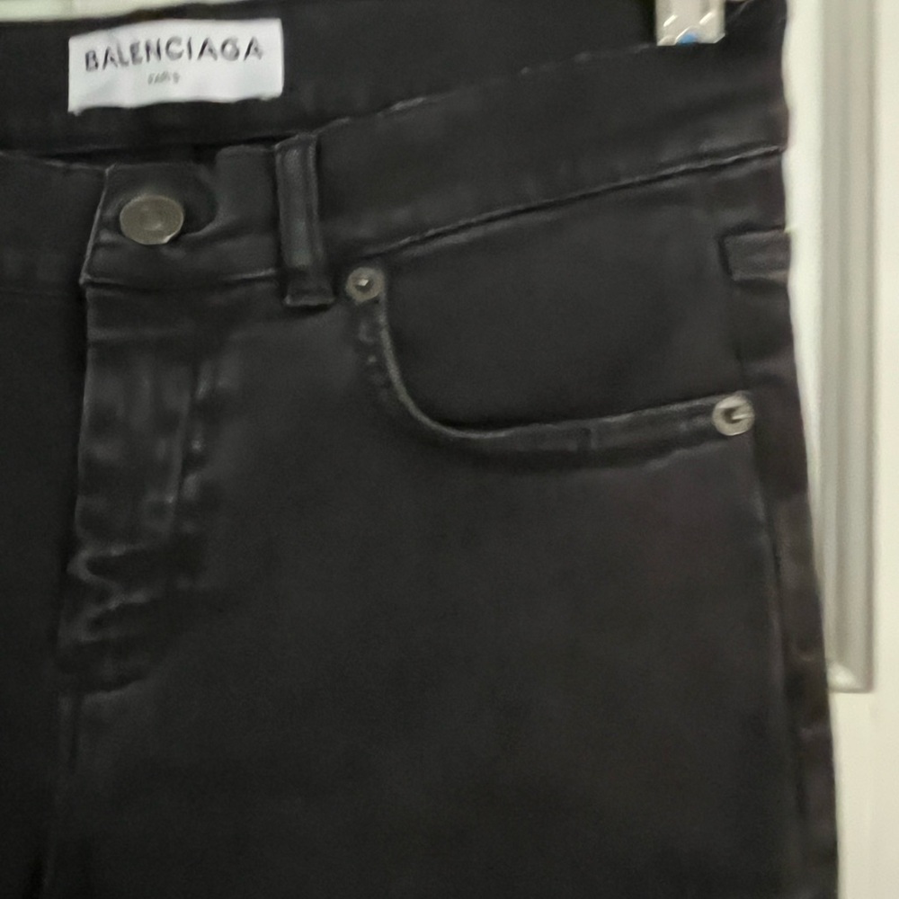 Balenciaga Women's Black Skinny Jeans - Picture 3 of 7